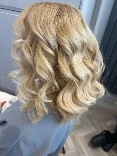 Hair styling work by Sophie, mobile hairdresser Liverpool — example 2