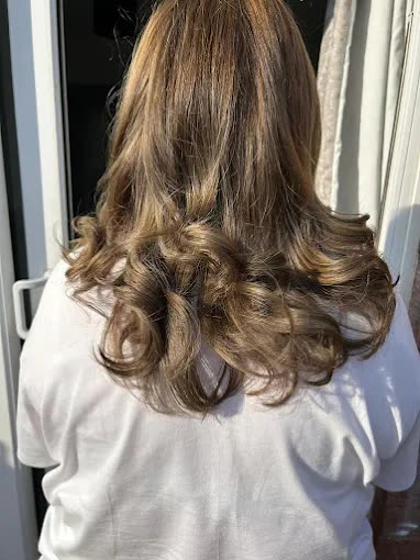 Hair styling work by Sophie, mobile hairdresser Liverpool — example 6